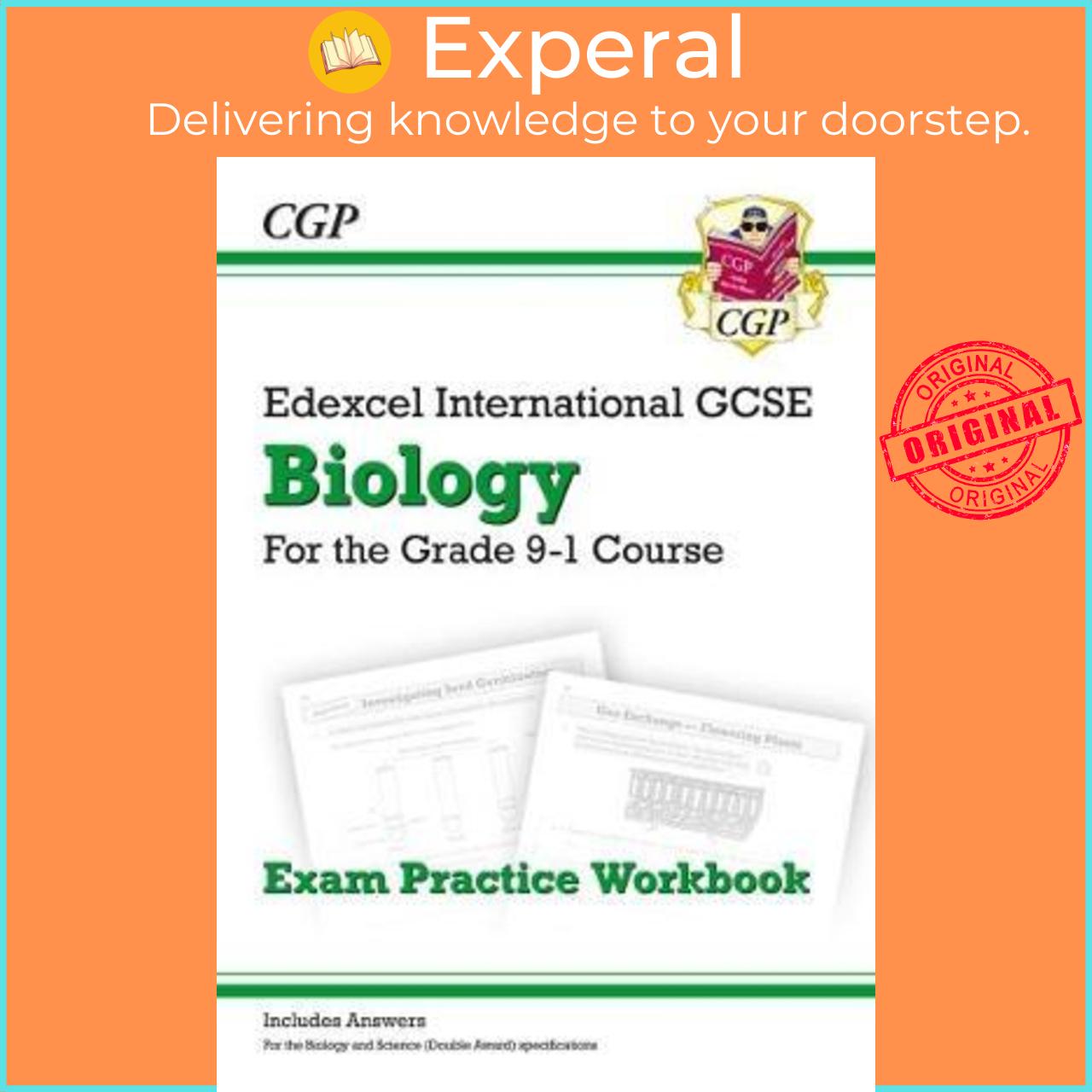 Sách - Grade 9-1 Edexcel International GCSE Biology: Exam Practice Workbook (includ by CGP Books (UK edition, paperback)