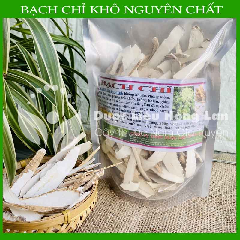 1kg Bạch chỉ vị thuốc bắc khô sạch