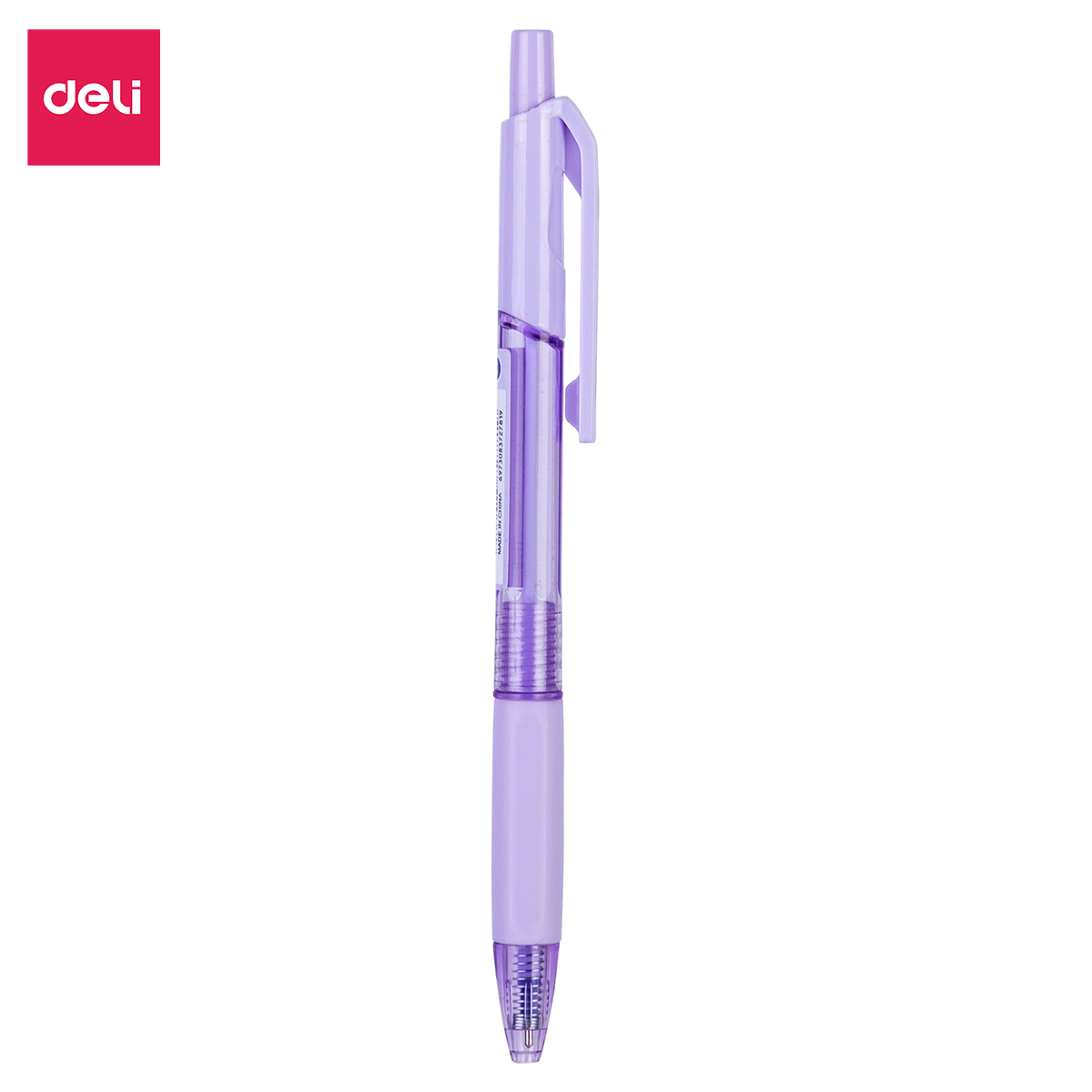 Bút bi bấm ngòi 0.7mm mực xanh Deli - Màu sắc theo lựa chọn -  1 chiếc - EQ199-BL