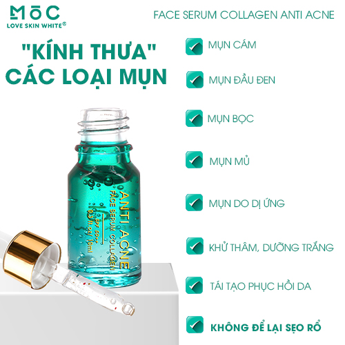 Serum Ngừa Mụn Thâm, Mờ Sẹo 10ml MỘC