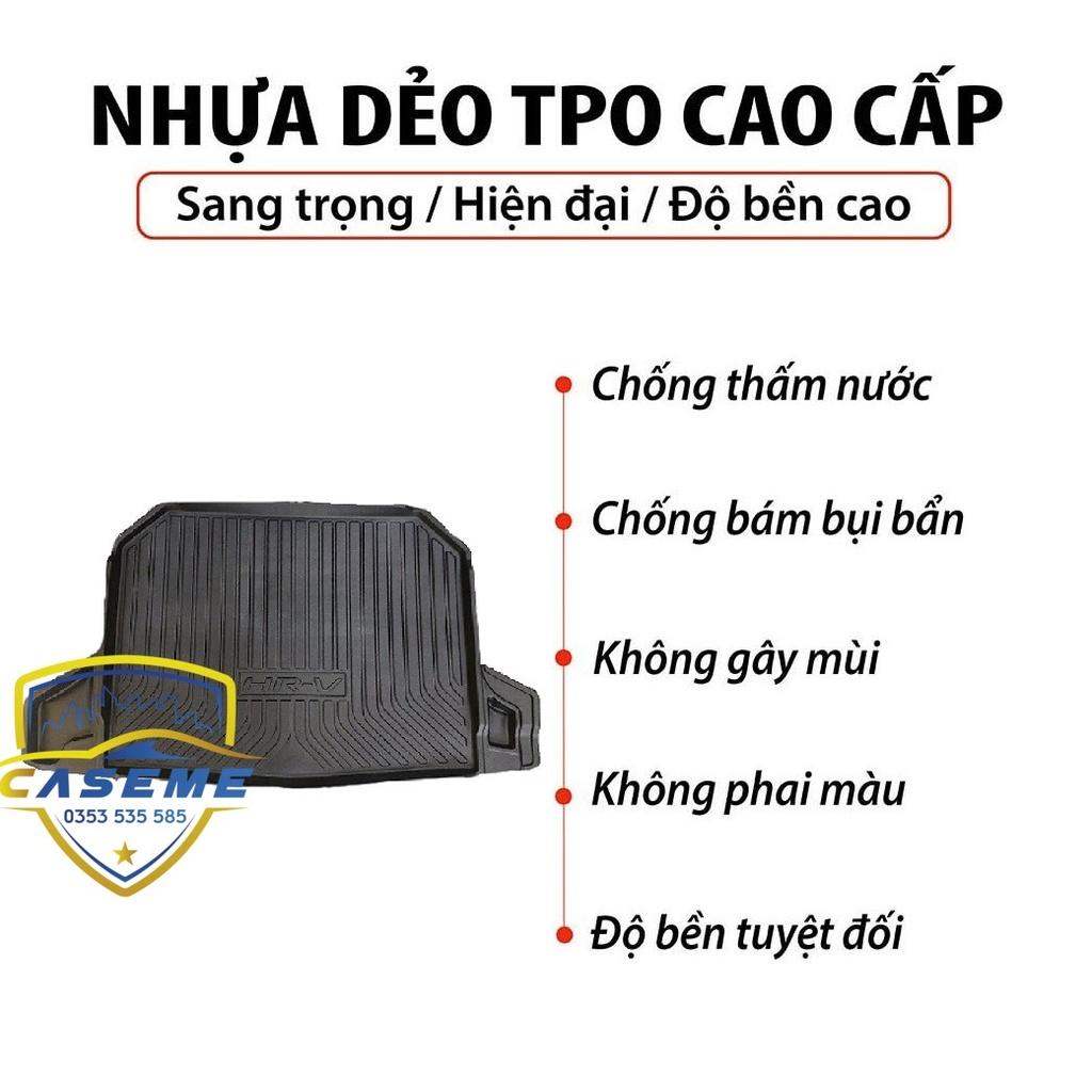 Lót cốp dành cho xe Honda HR-V 2018 - 2021 không mùi, chất liệu TPO cao cấp