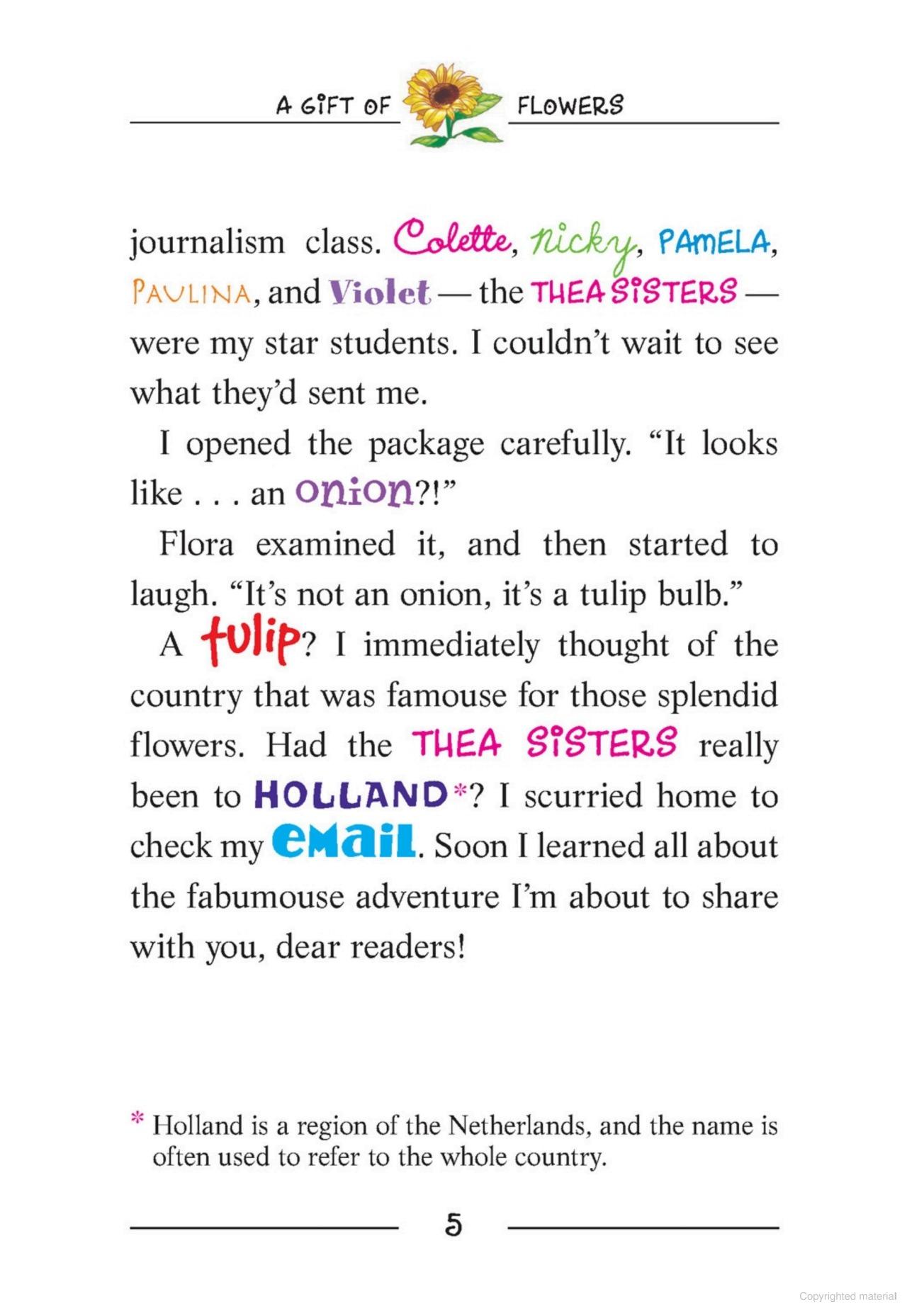 Sách ngoại văn: Thea Stilton - Book 18 - Thea Stilton And The Great Tulip Heist