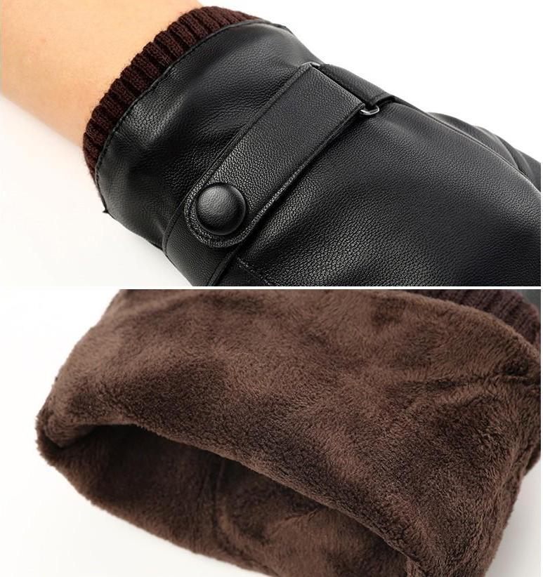 Găng Tay Da Thời Trang - Dùng Cảm Ứng, Loại Xịn - AGD01