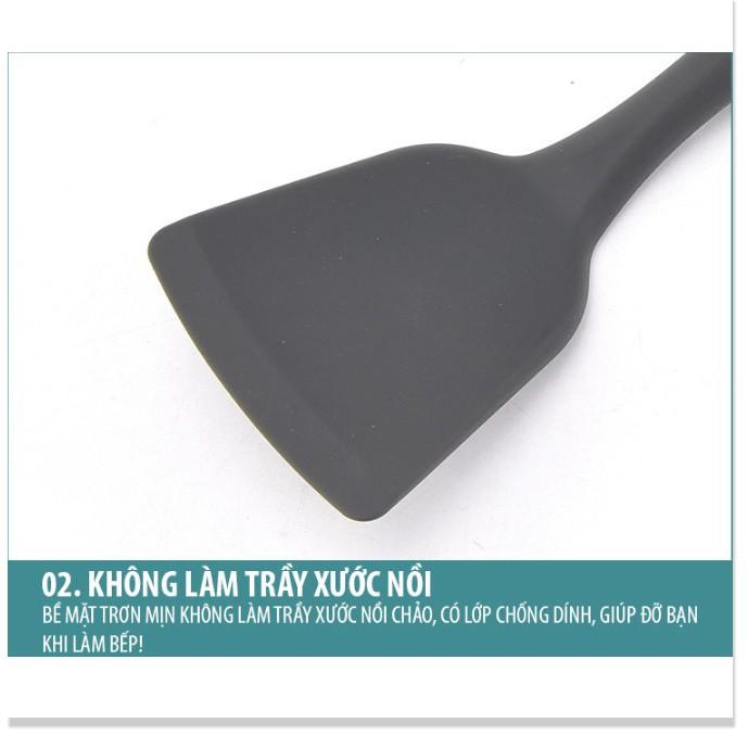 Bộ Dụng Cụ Nhà Bếp Silicon 13 Món