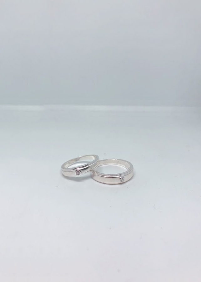 Nhẫn Đôi - Mẫu 28-NĐ0028-Cỡ Lớn