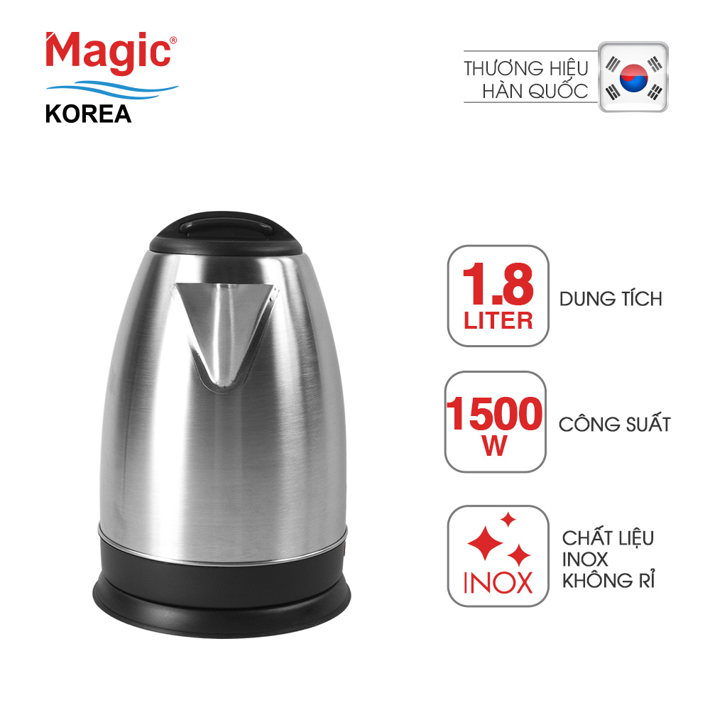 Bình Đun Siêu Tốc Magic Korea A08 - Hàng Chính Hãng