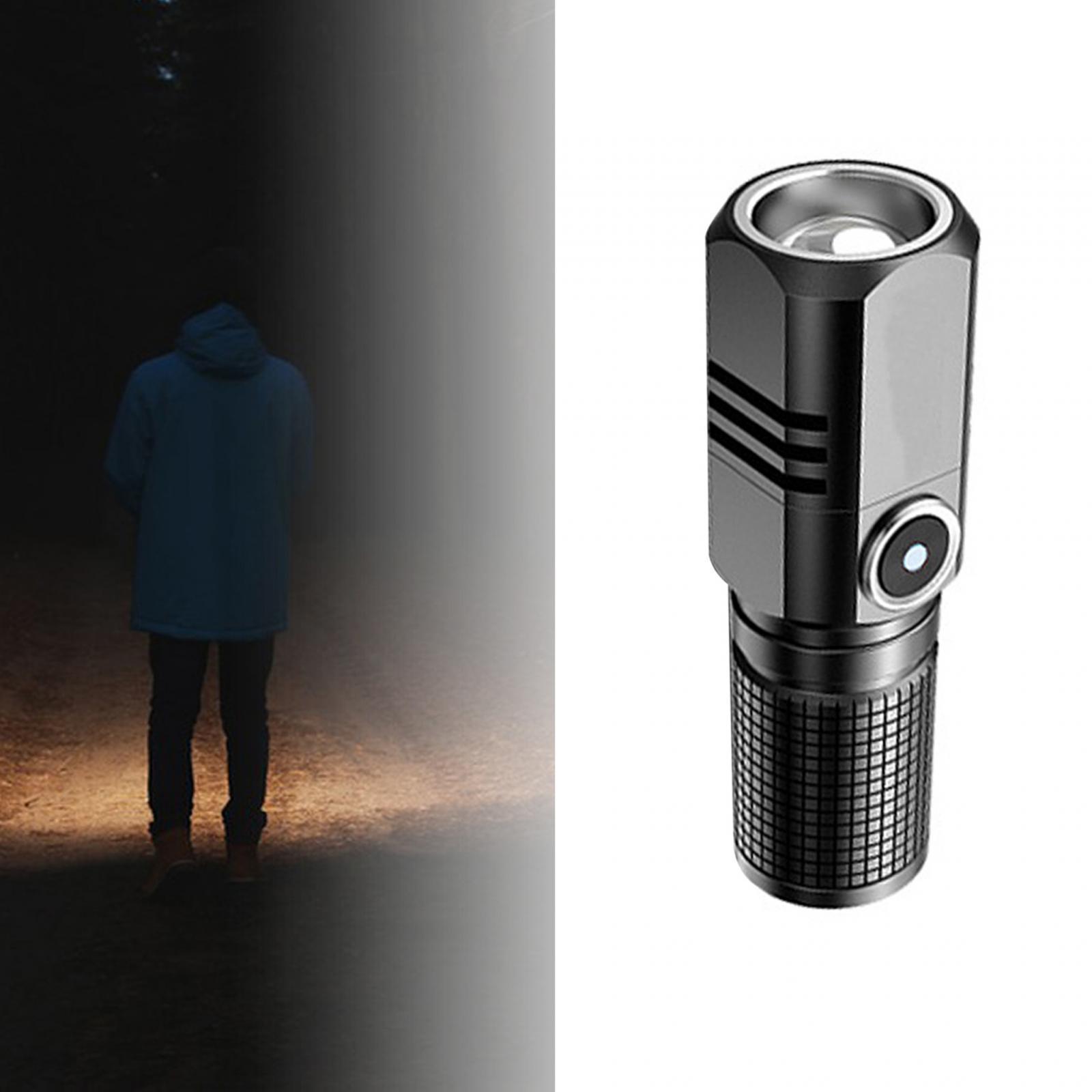 Mini Flashlight LED Flashlight 3 Modes Torch Aluminum Alloy Waterproof Handheld Torch Light Flashlight for Outdoor Home Tent Hiking