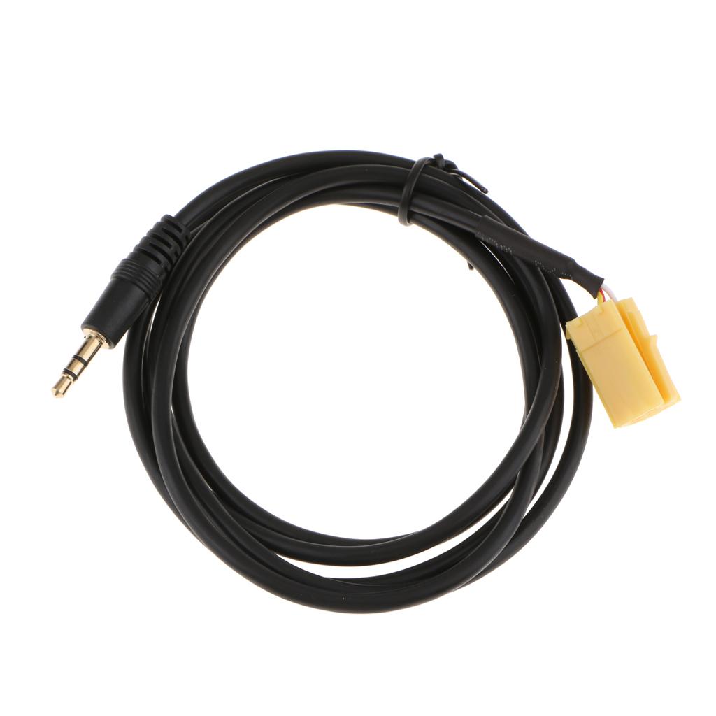 3.5MM AUX Audio Cable Cord Input Adapter 1.5M For  Grande