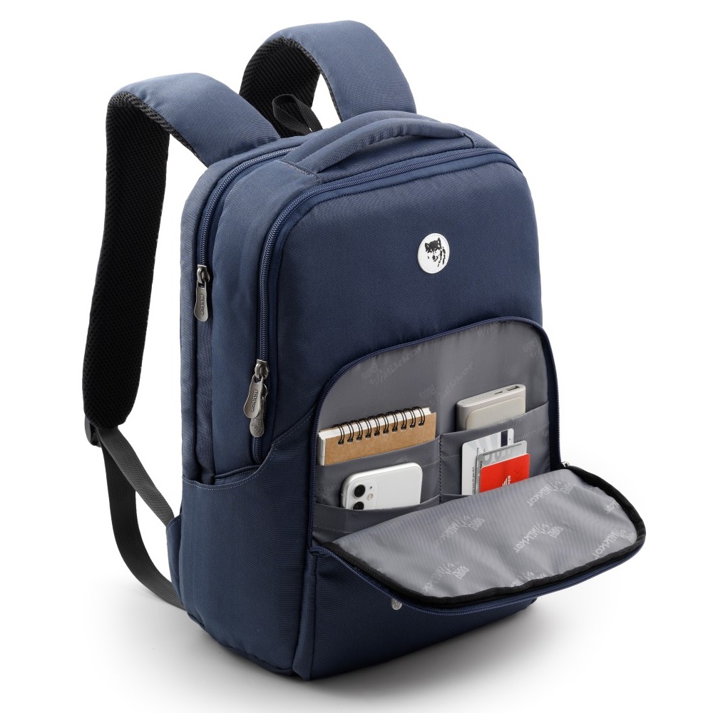 Balo Laptop Mikkor The Maddox TMB002 - Xanh Navy (15.6&quot; - Mac 17&quot;)