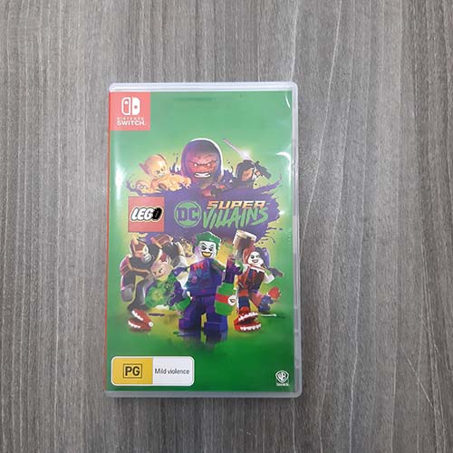 Đĩa Game Nintendo Switch &quot; LEGO DC Super-Villains &quot; Cũ &gt;&gt; Hàng Nhập Khẩu