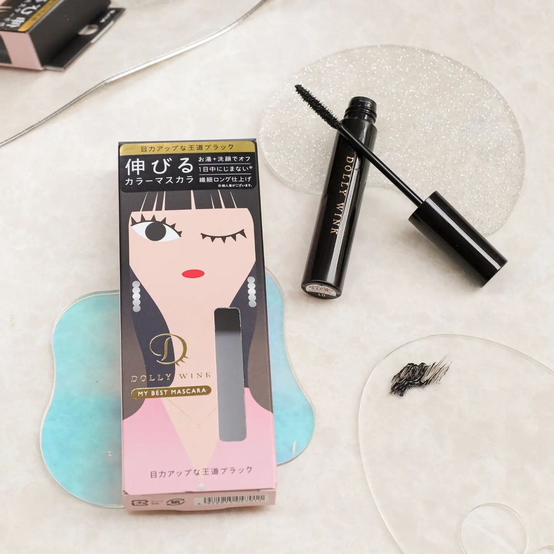 Mascara chống lem trôi màu đen - Koji Dolly Wink My Best Mascara - Classic Black