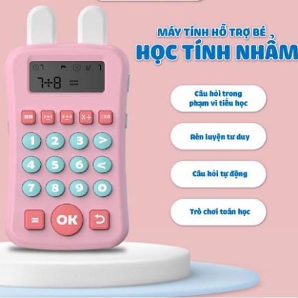 Máy Tính Cầm Tay Luyện Tính Nhẩm Biết Nói Giúp Bé Học Toán - Công Cụ Giáo Dục Sớm Cho Bé Nhiều Tính Năng(Tiếng Việt)