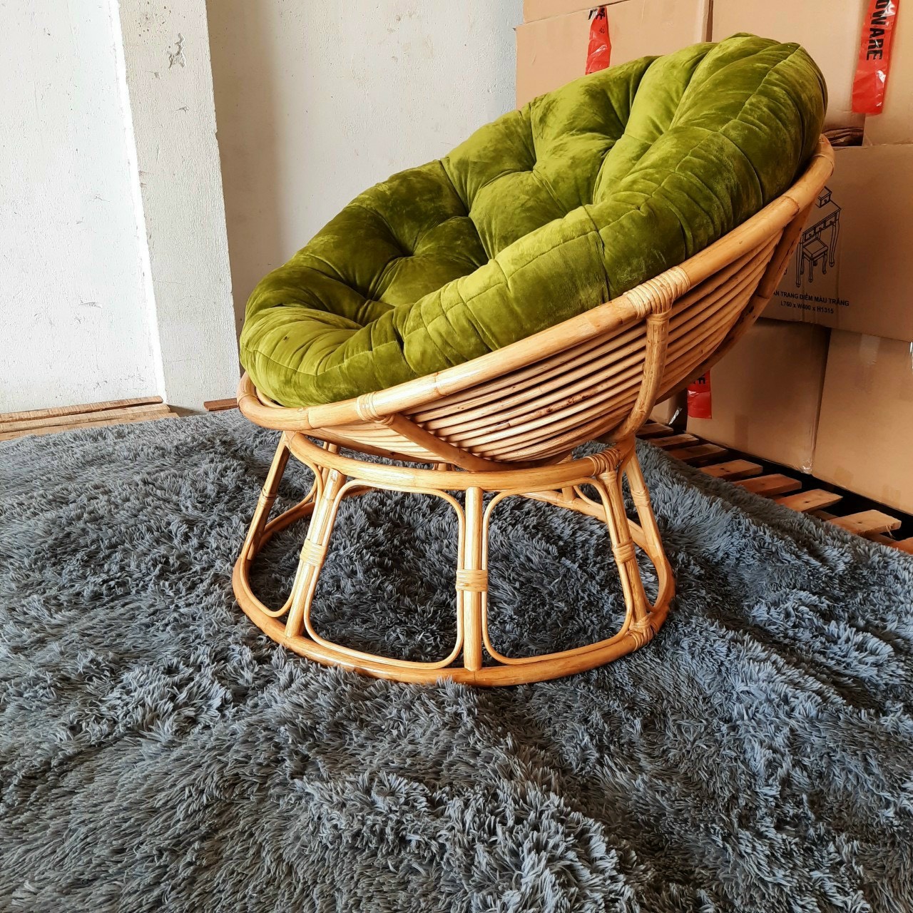 Ghế ngồi thư giãn Papasan 100cm