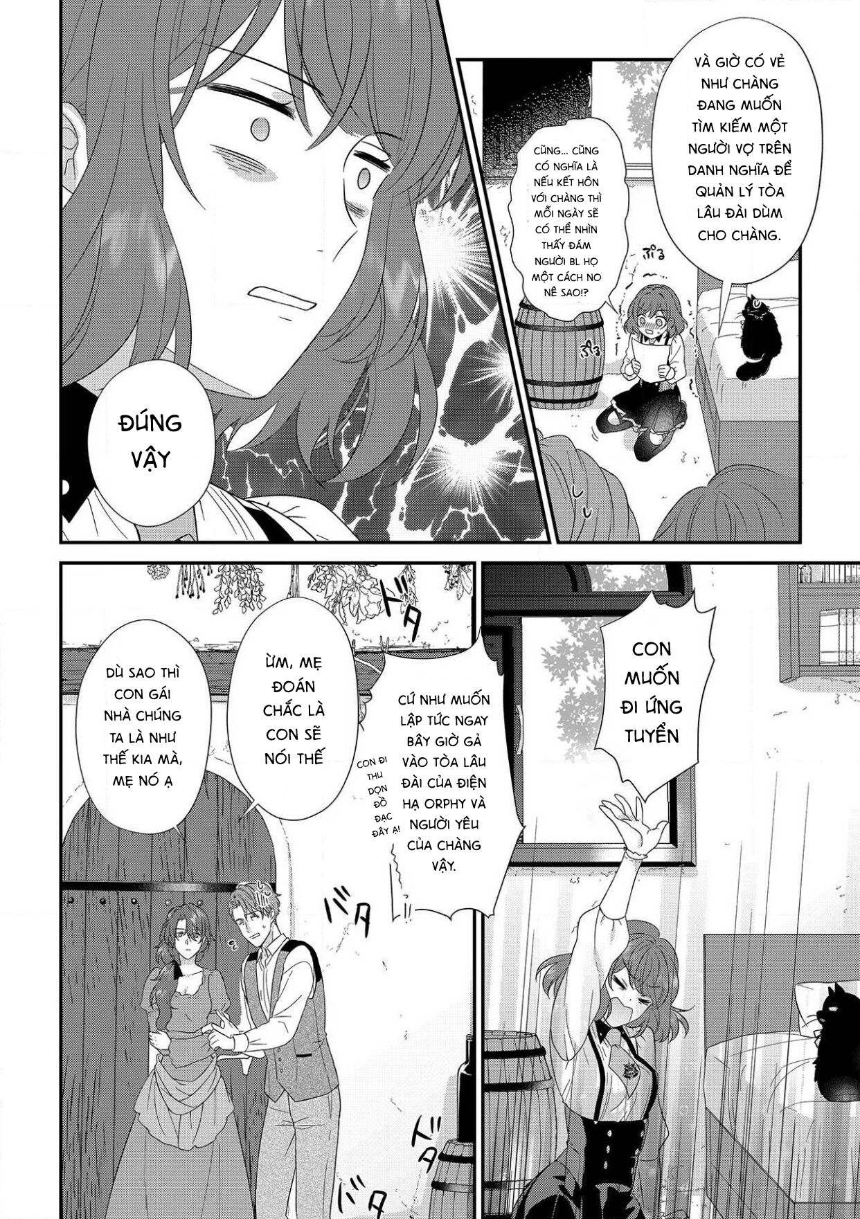 cô gái trinh trắng và quái thú chapter 1.2 11