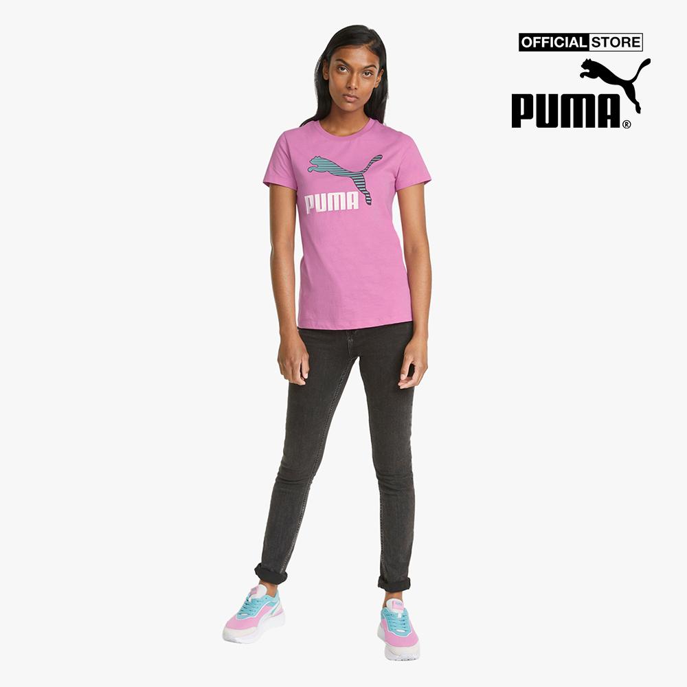 PUMA - Áo thun nữ tay ngắn Classics Logo Interest 534705