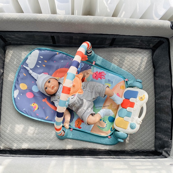 Thảm nhạc cho bé, trẻ sơ sinh nằm chơi, vận động Baby Gym Mat