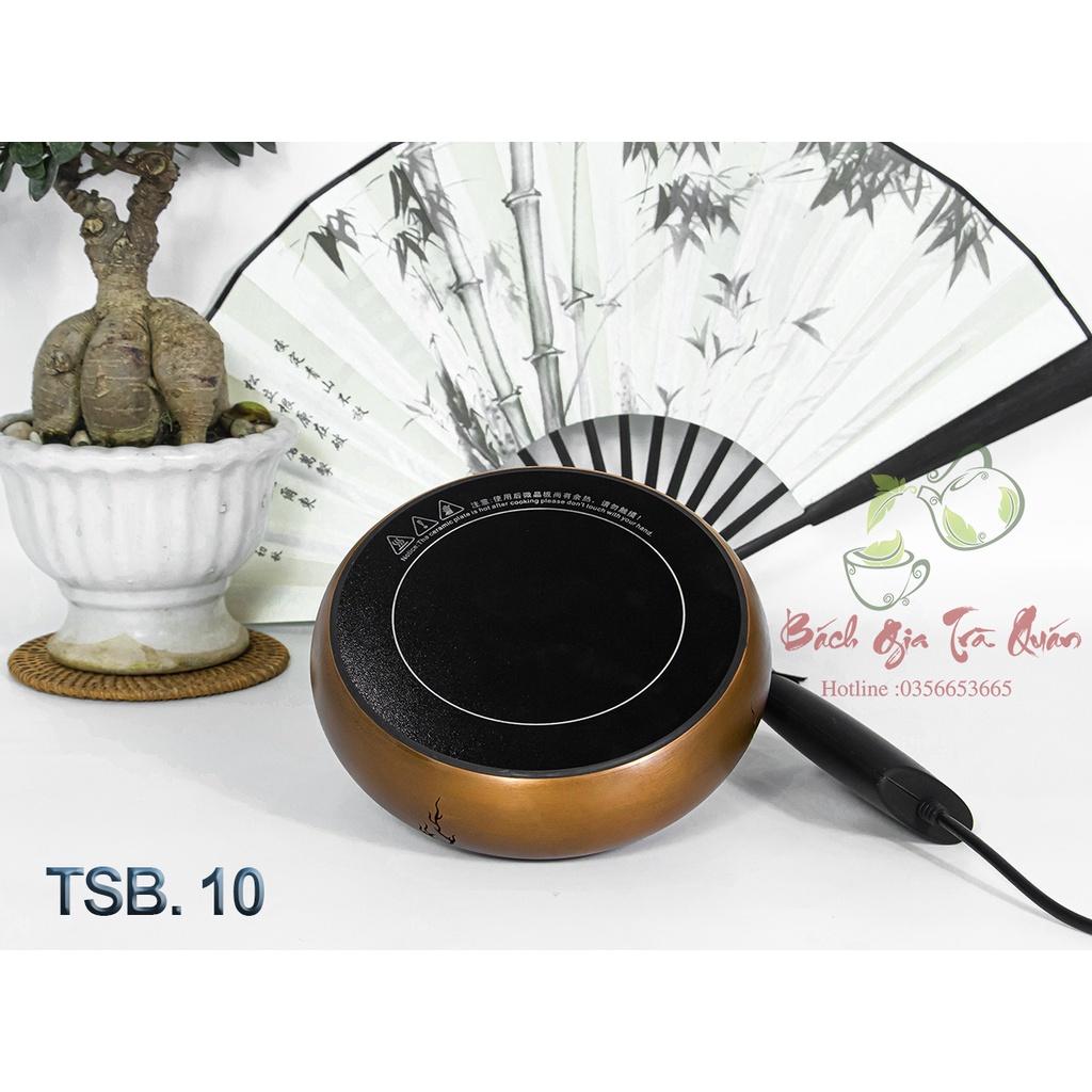 Bộ Ấm & Bếp Hồng Ngoại Tetsubin Bằng Đồng Công Suất 1000W