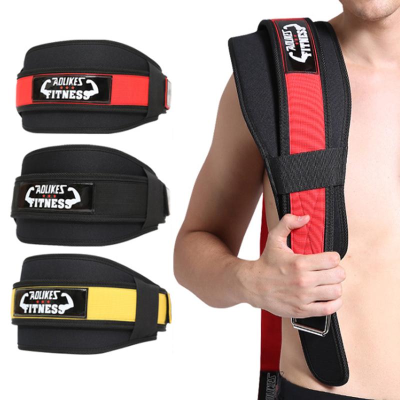 Cử Tạ Hỗ Trợ Ban Nhạc Sóc Huấn Luyện Thắt Lưng Powerlifting Dây Tập Gym Thể Hình Lưng Bảo Vệ Dành Cho Nam Của Người Phụ Nữ Xòe