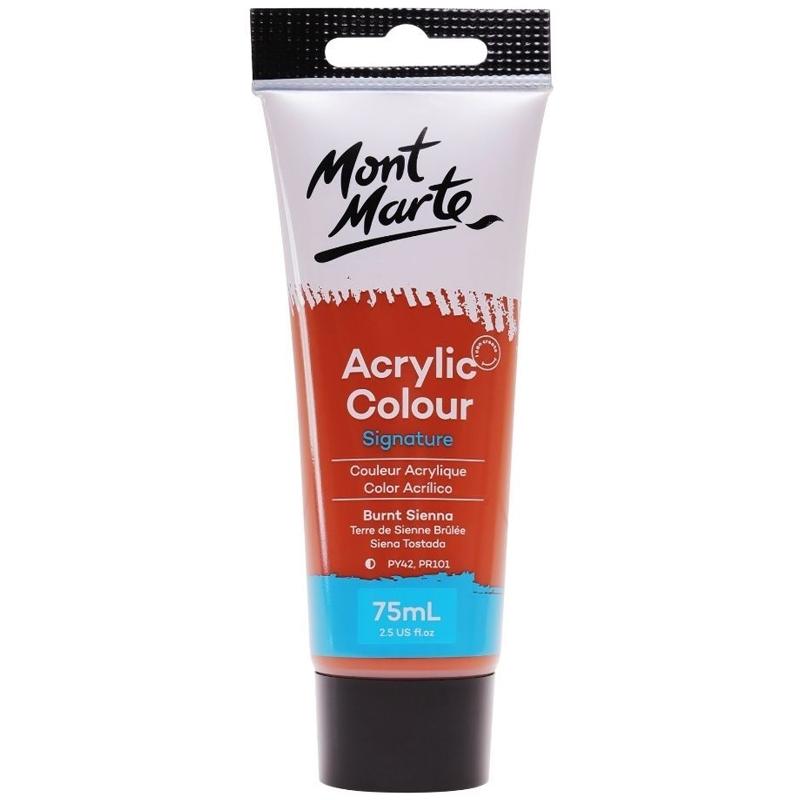 Màu Acrylic Mont Marte 75 ML MSCH7514 - Màu Burnt Sienna