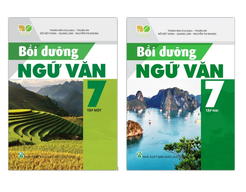 Sách - ComBo Bồi dưỡng Ngữ văn 7 tập 1 + tập 2