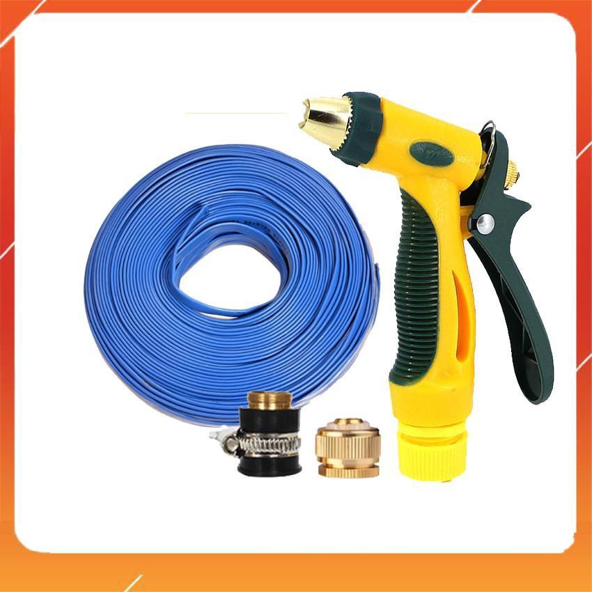 Bộ dây vòi xịt nước rửa xe, tưới cây tăng áp 3 lần,loại 3-5M  206317