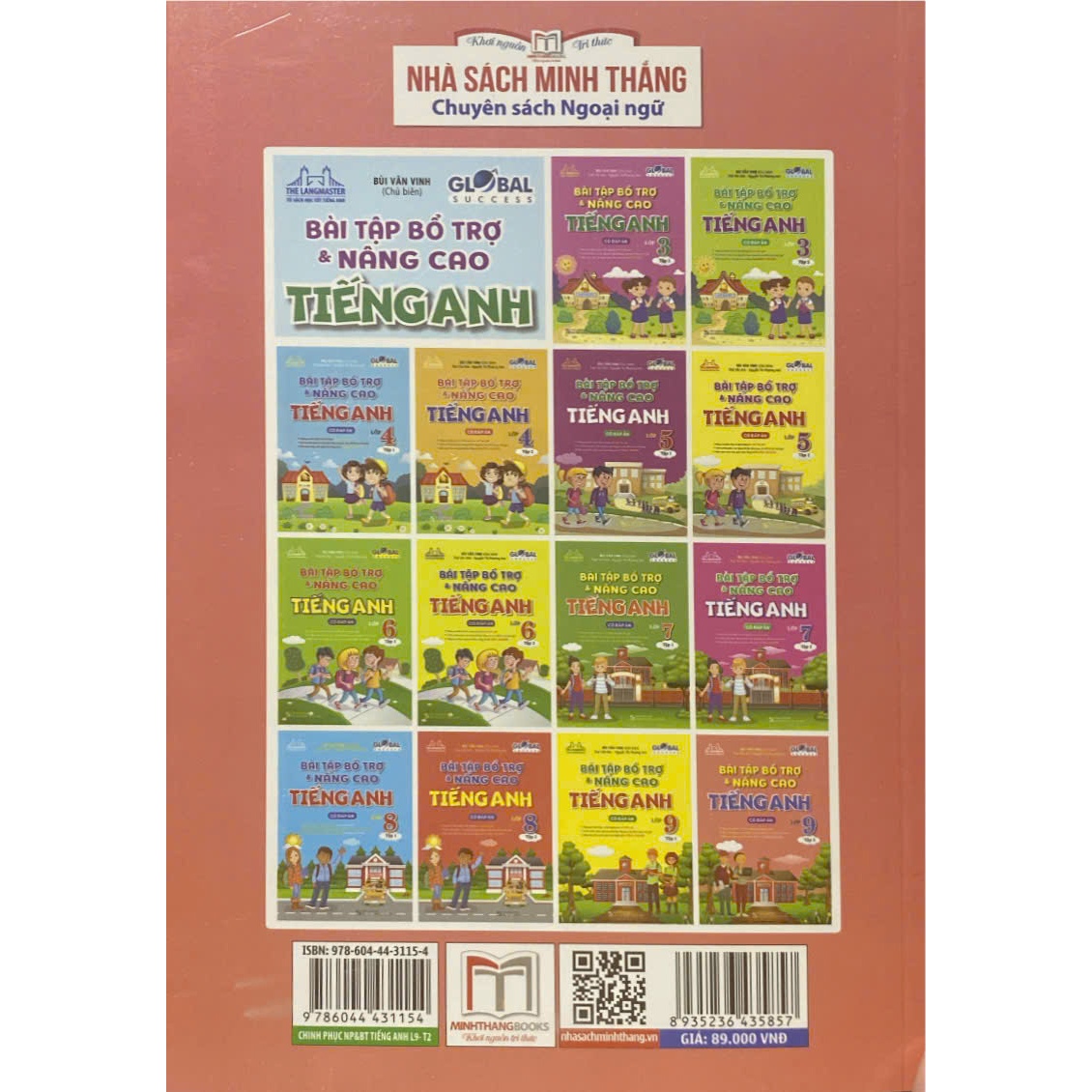 GLOBAL SUCCESS - Chinh phục ngữ pháp và bài tập tiếng anh lớp 9 tập 2 (Có đáp án)