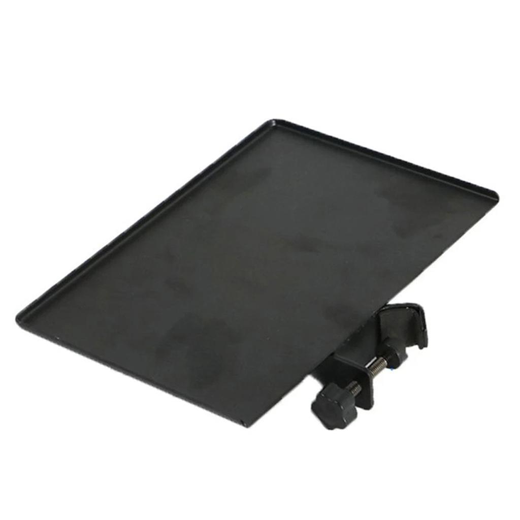 Heavy Duty Sound Card Tray Live Broadcast Microphone Stand Clip Holder Small
