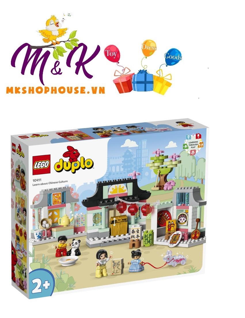 LEGO Duplo 10411 Khu Phố Ẩm Thực Truyền Thống (124 Chi Tiết)