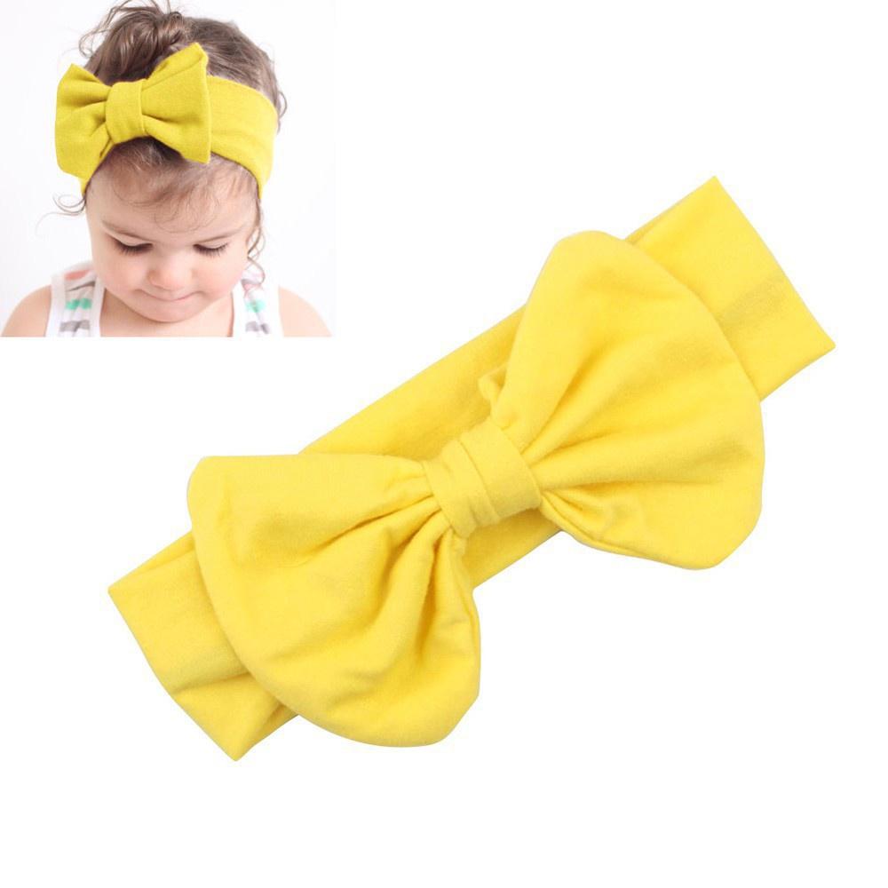 Băng đô nơ vải thun mềm mịn chicbaby, turban nơ cực đáng yêu cho bé xinh như công chúa