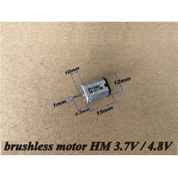 Động cơ n20 điện áp 3.7v - 4.8v để chế tạo