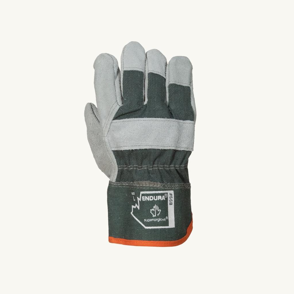 GĂNG TAY DA SUPERIOR 66B Split Leather Fitter Glove, chịu được độ mài mòn cao, chống cắt và đâm xuyên cấp độ 4