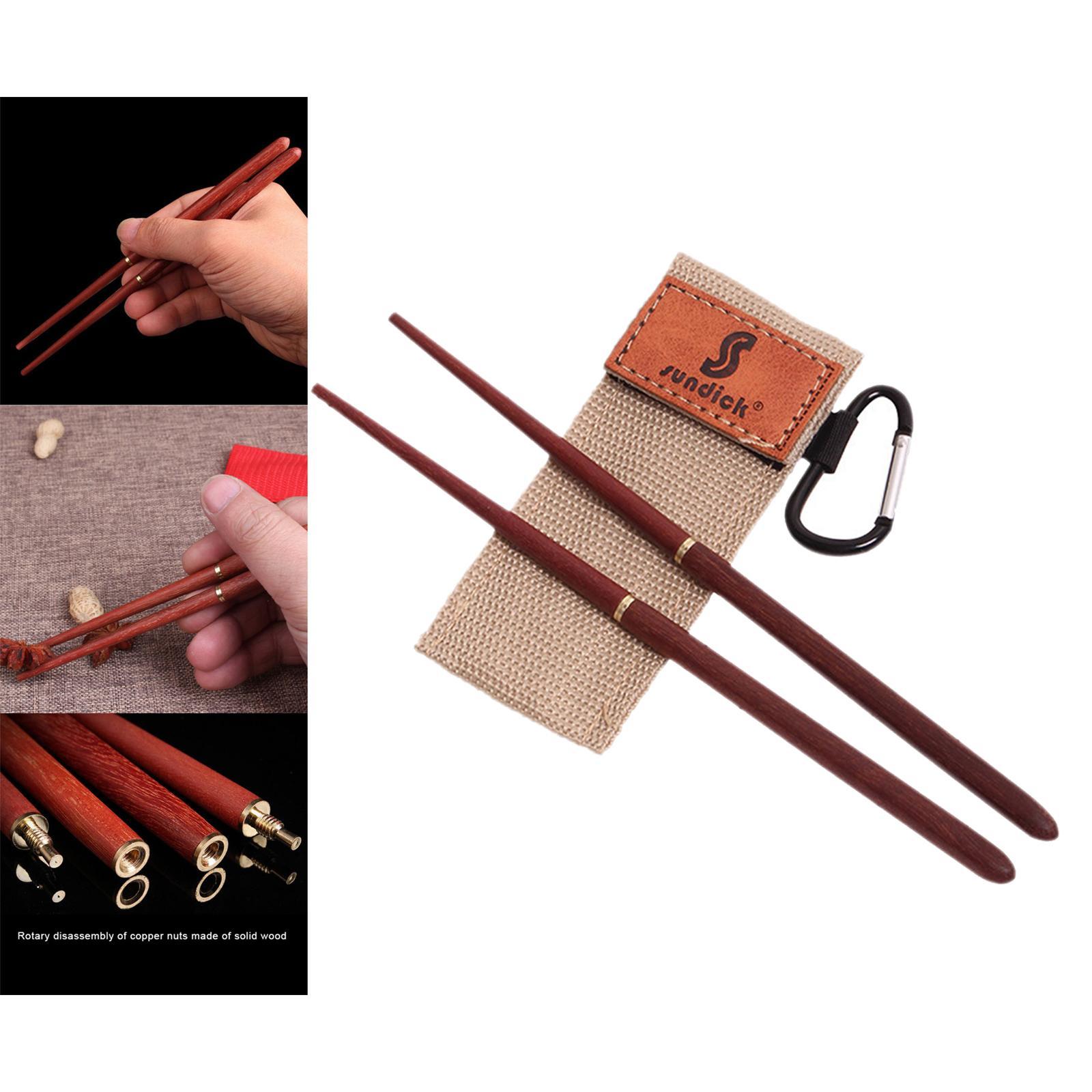 Folding Chopsticks Portable Tableware School Office Travel