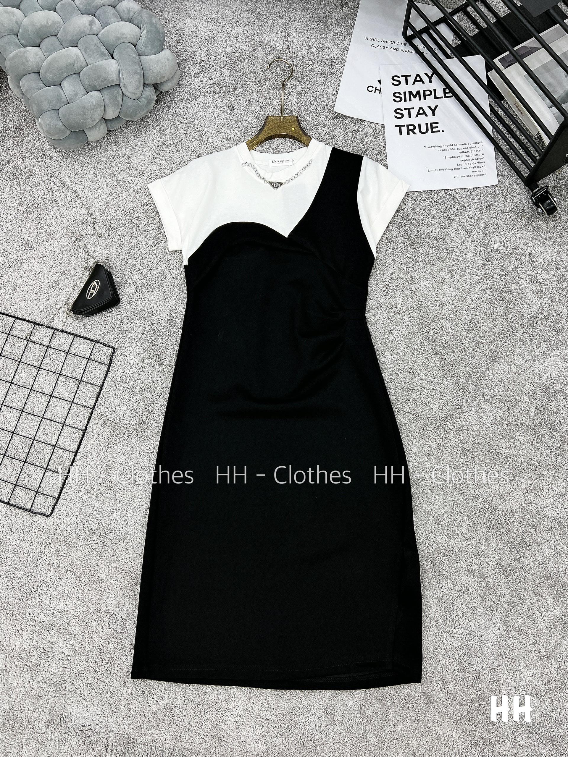 VÁY ĐI CHƠI, VÁY SUÔNG, VÁY YẾM PHA CỔ XÍCH CỰC HOT