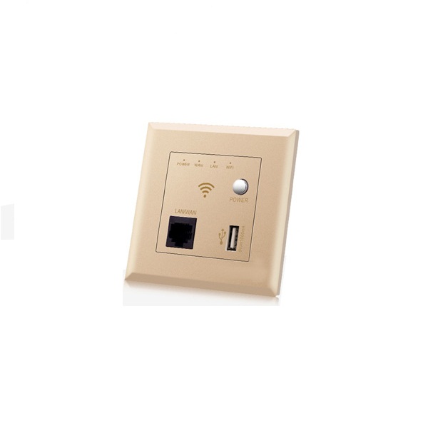 Mặt Wifi Âm Tường + USB Chuẩn N 300mbps