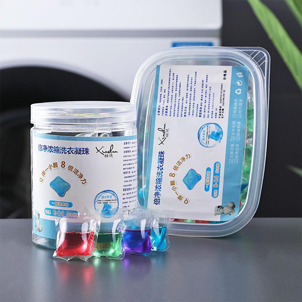 Hộp 20/30 Viên Nước Giặt Xả Quần Áo Nhiều Mùi - Thơm Siêu Sạch