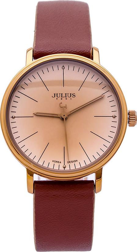 Đồng Hồ Nữ Julius Hàn Quốc JA-814LE Dây Da Màu