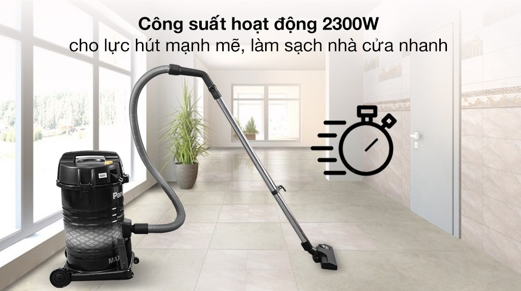 Máy hút bụi công nghiệp Panasonic YL637SN49 - 2300W. Hàng chính hãng