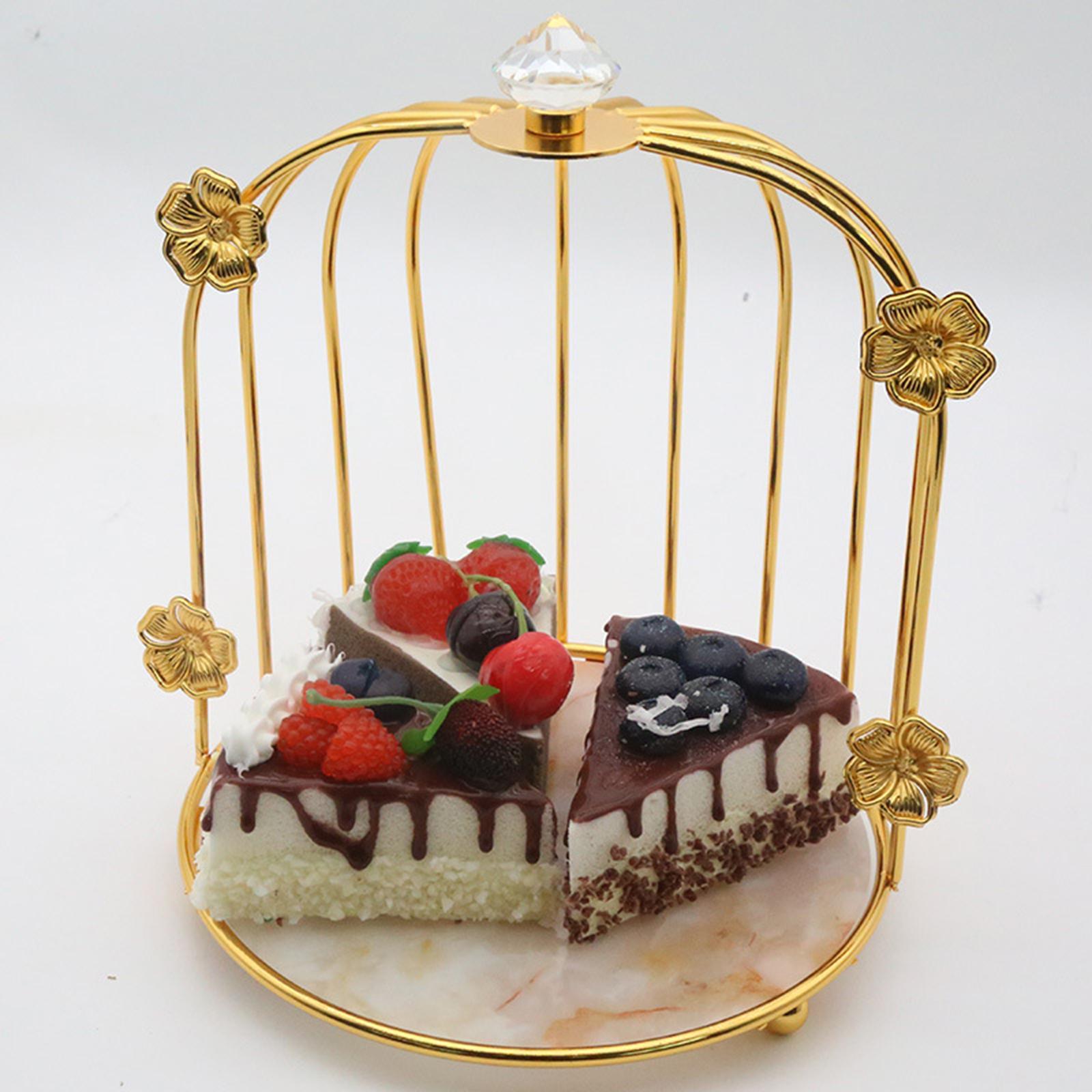 Makeup Perfume Organizer Shelf Display Stand Iron Art Jewelry Tray