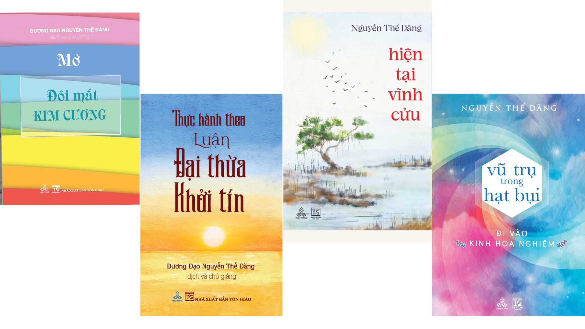 Combo 4 cuốn của tác giả Đương Đạo Nguyễn Thế Đăng