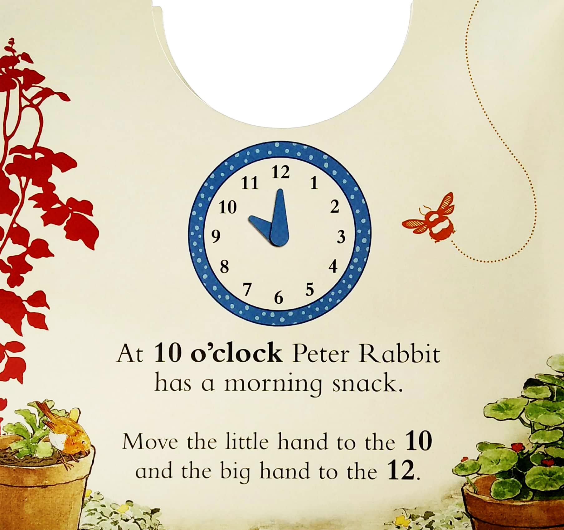 What Time Is It, Peter Rabbit?: A Clock Book