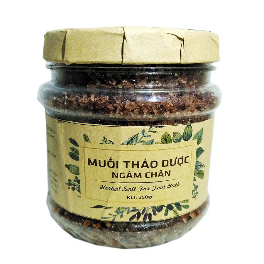 Muối khoáng ngâm chân thảo dược Mhenhe 350gr