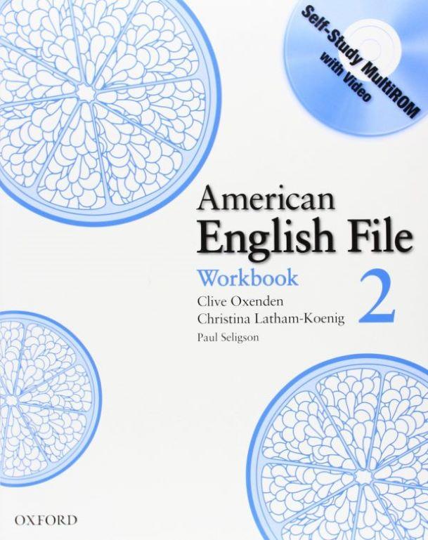 American English File Level 2: Workbook with MultiROM Pack