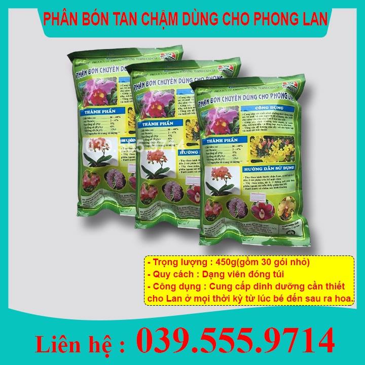 PHÂN BÓN CHUYÊN DÙNG CHO PHONG LAN TAN CHẬM - Gói 30 túi