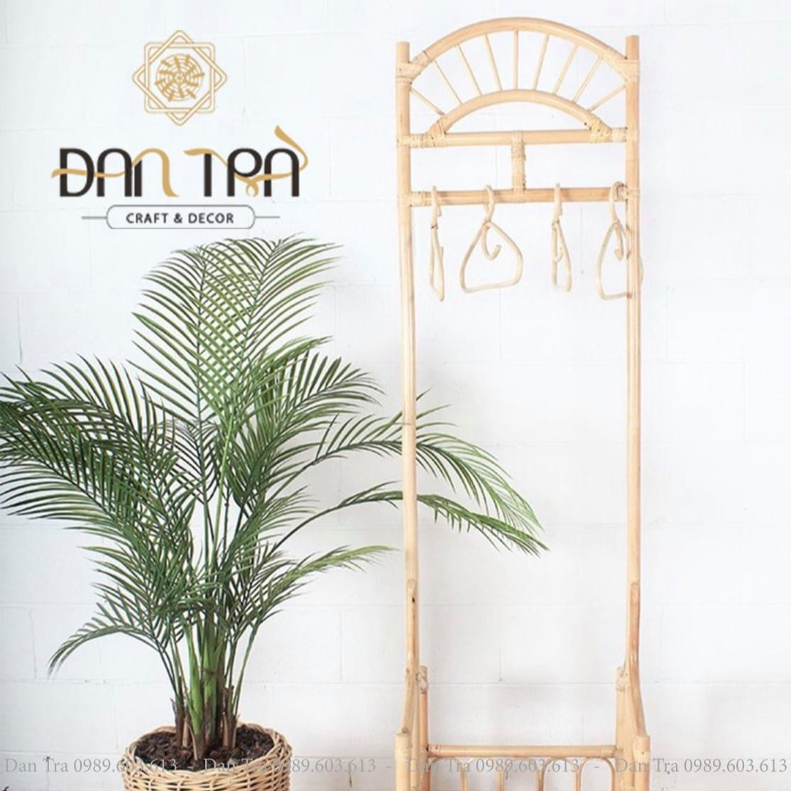 Kệ Mây Treo Đồ, Kệ Mây Decor Phòng Boho, Kệ Tủ Đựng Sách Decor ĐAN TRÀ
