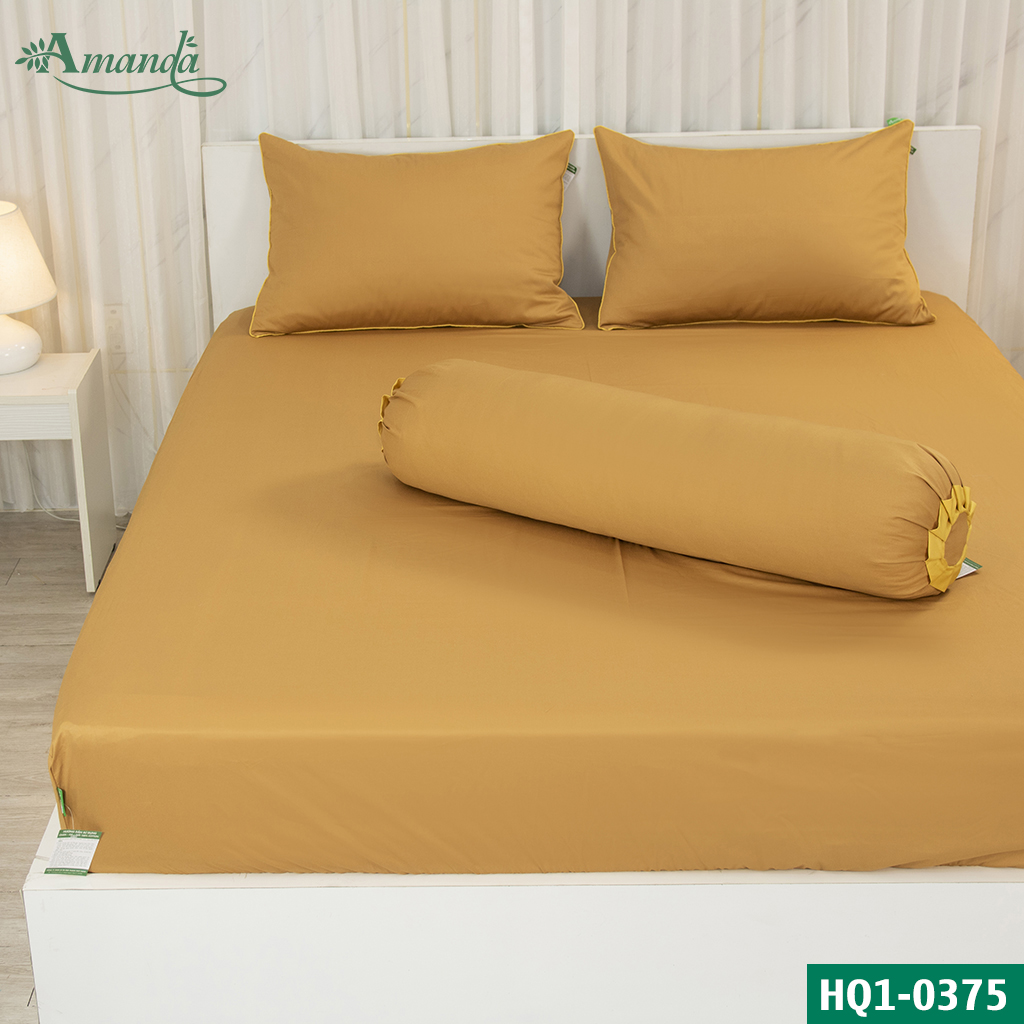Bộ chăn drap cotton satin Hàn Quốc cao cấp