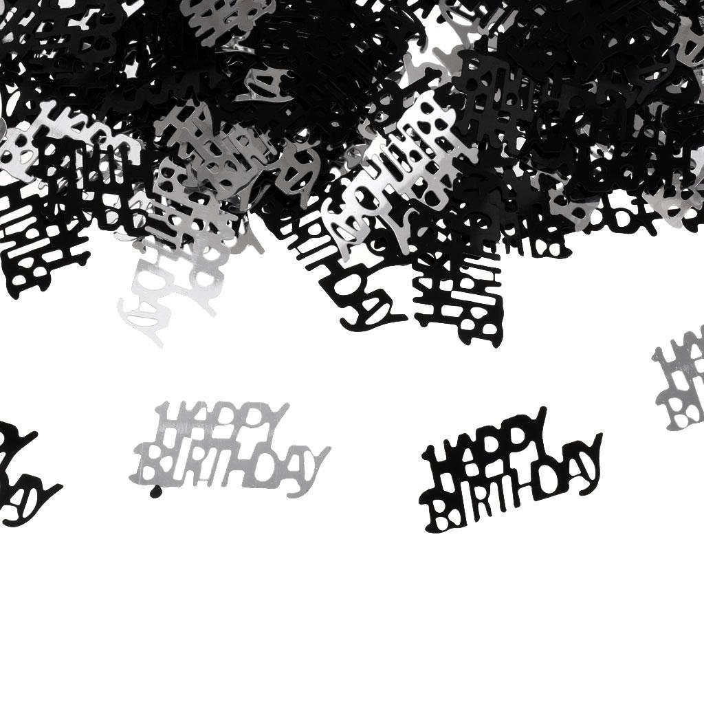 4xBirthday Celebration Confetti Party Decor Scatter Sprinkles Happy Birthday