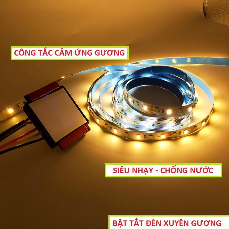 Công tắc cảm ứng cho đèn gương phòng tắm, bàn trang điểm