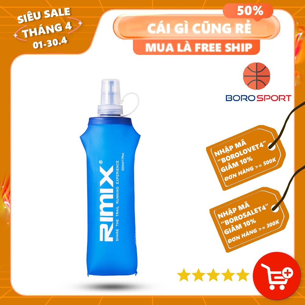 Bình nước chạy bộ, tập gym, dã ngoại Rimix RM3301 (500 ml)