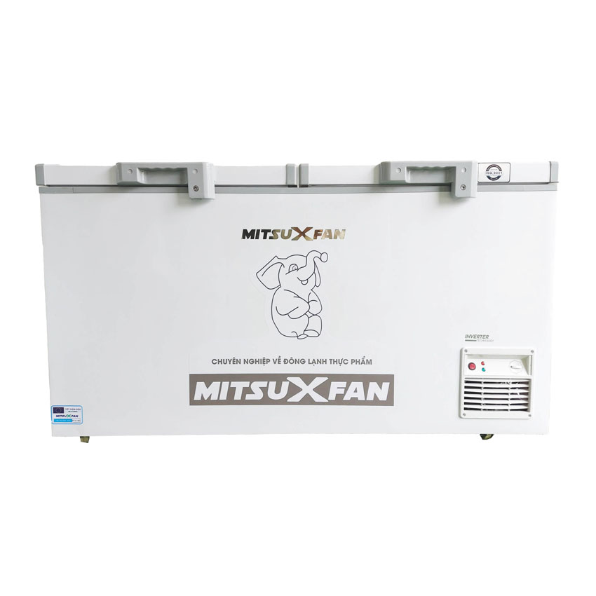 TỦ ĐÔNG INVERTER MITSUXFAN 440/320 LÍT MF1-400GW2 (ĐỒNG) (R600A) - HÀNG CHÍNH HÃNG - CHỈ GIAO HCM