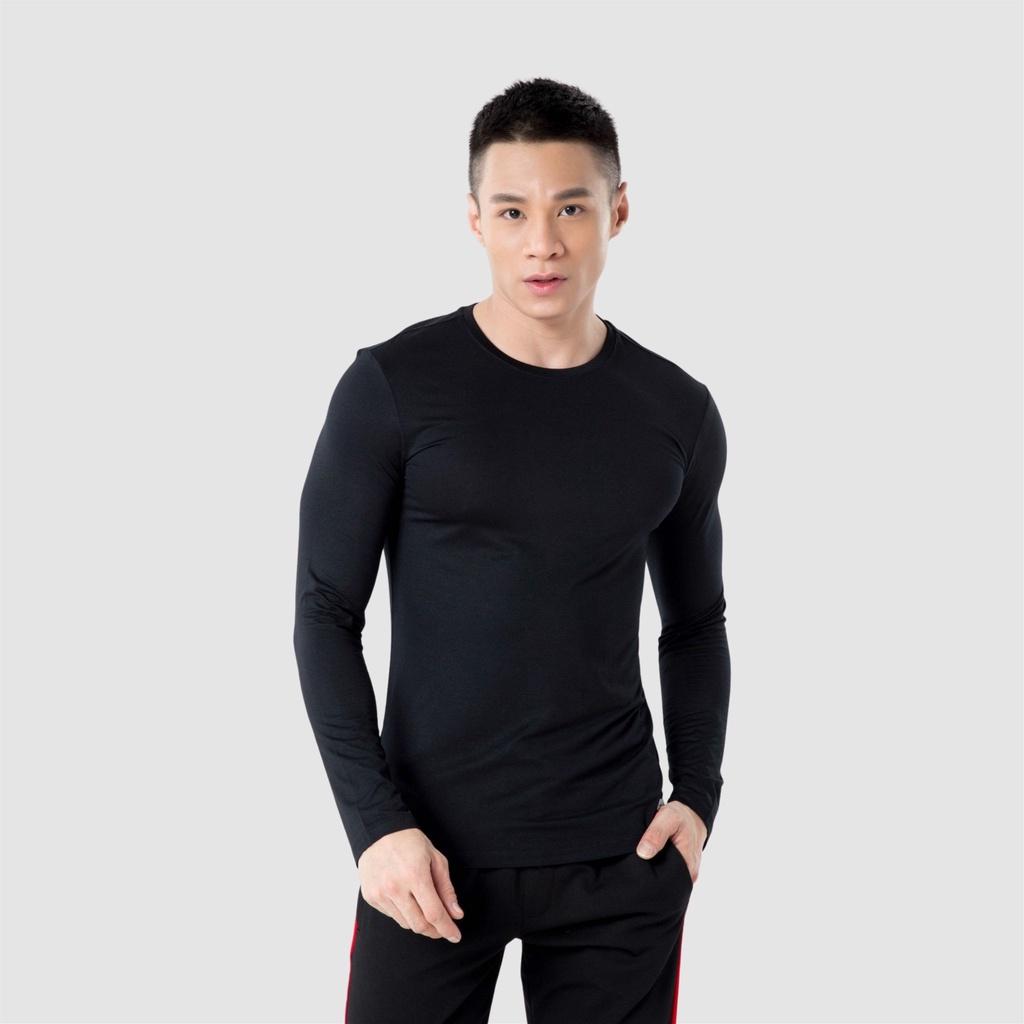 Áo giữ nhiệt body nam CIZA cao cấp thể thao vải heattech cổ tròn giữ ấm công nghệ Nhật Bản size S M L XL ATNS15